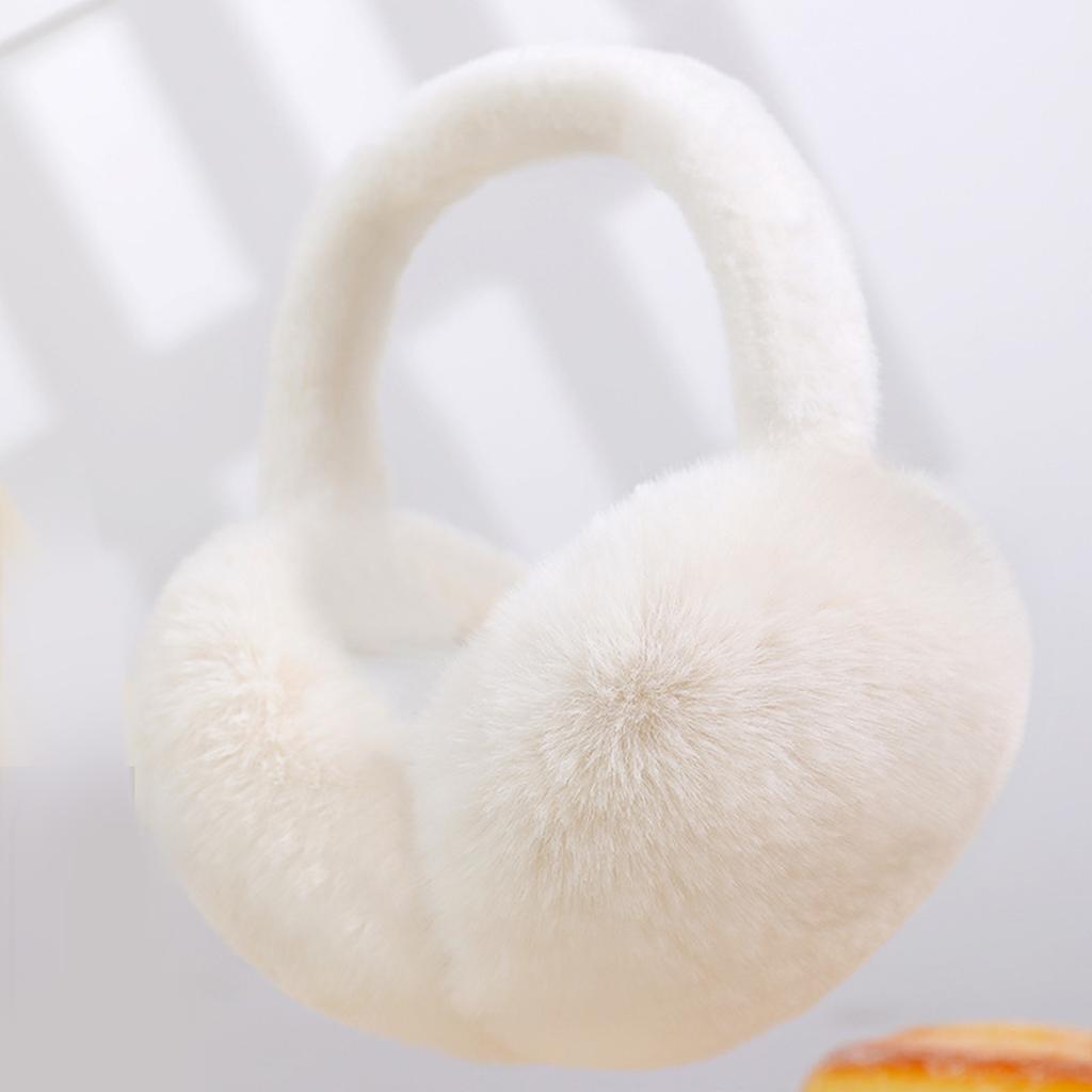Winter Ear Muffs for Women Cute Plush Warm Ear Warmers Cold Weather Ear Protectors Winter Accessories for Women Earmuffs Girls