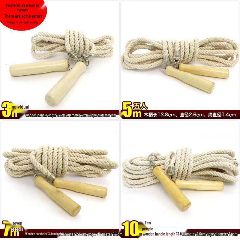 Long Jump Rope for Multi-Person Team Competitions and Fitness