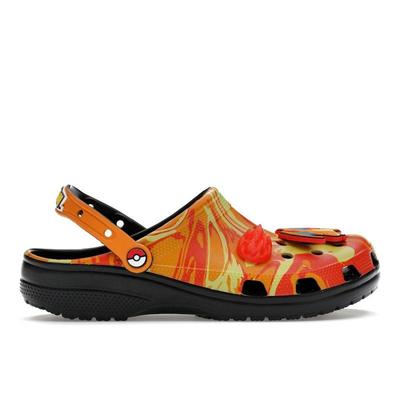Pokemon X Classic Clog Charizard Orange Black Unisex 210242-001