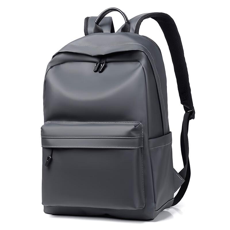 Men s PU Laptop Backpack