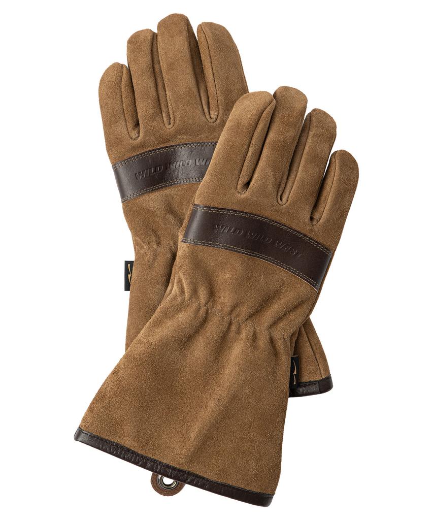 WILD WILD WEST Fire Glove Leather Trim