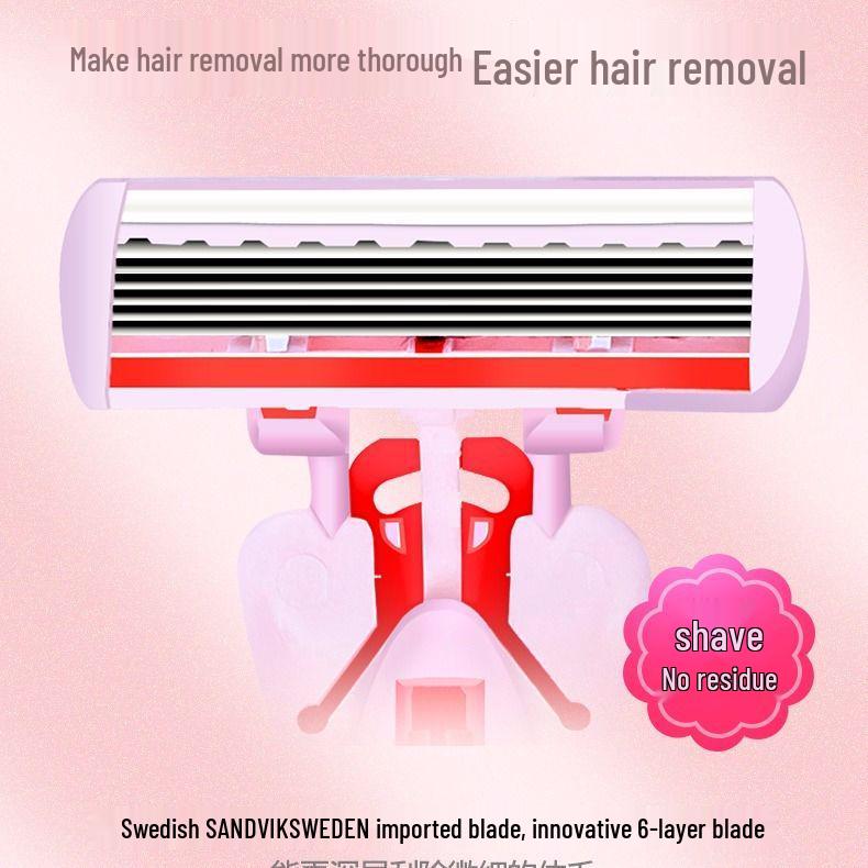 Women's Full Body Manual Razor for Underarms and Bikini Shaving
