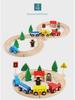 Thomas Magnetic Wooden Train Set: Educational Electric Toy Locomotive for Kids