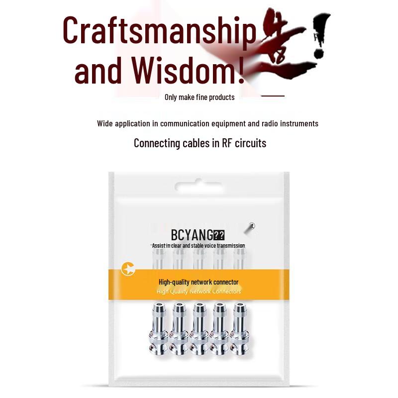 BNC Q9 Head E1 Coaxial RF Connector