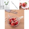 Talheres de Mesa Ocidentais de Aço Inoxidável Garfos de Frutas Pequenos Elegantes Utensílios para Lanches Bolos Sobremesas