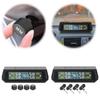 Solar/USB Powered Tire Pressure Monitoring System IPX7 Waterproof Tire Pressure Monitor System for RV Sedan SUV Truck