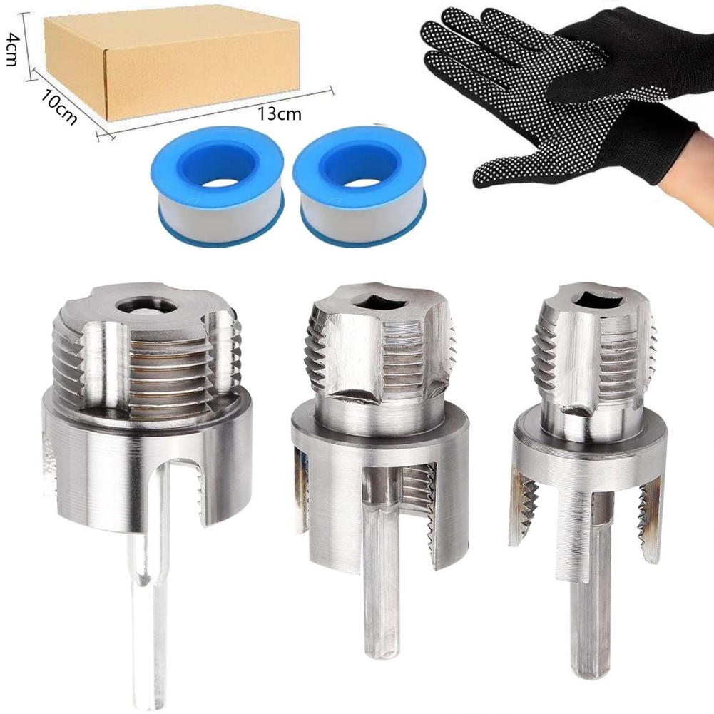 Pipe Threading Extraction Tool Internal And External Pipe Threading Tool Quick Repair For PPR PVC Plastic Pipes