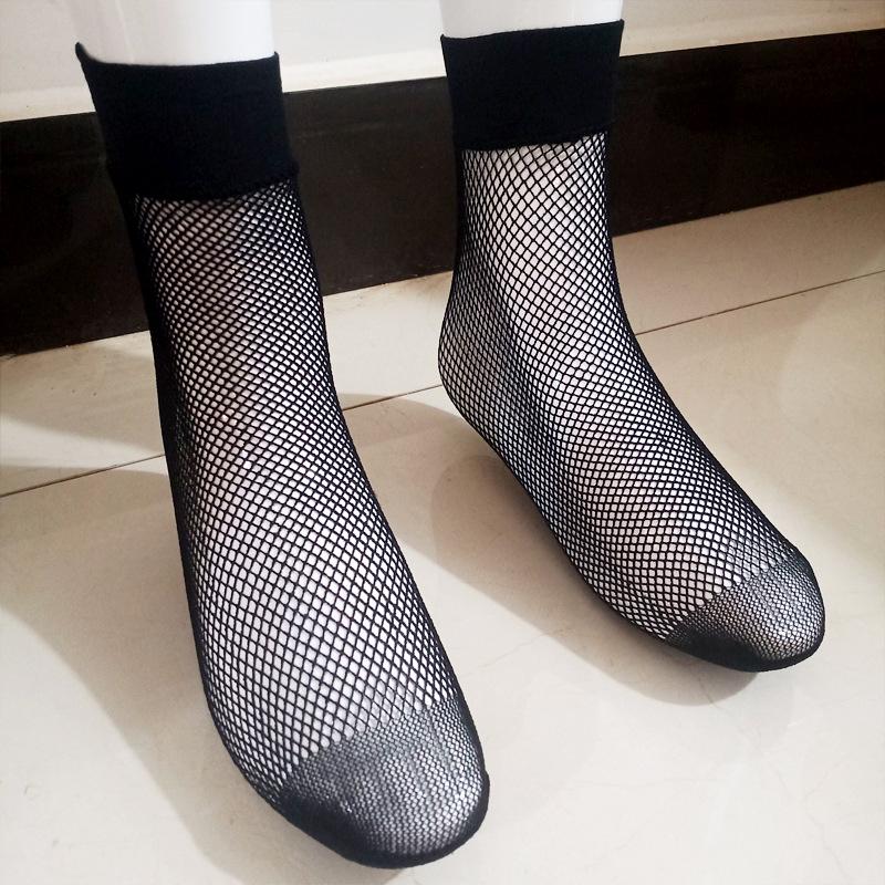 Damen Over-the-Knee Schwarze Strümpfe mit Trägern - Weiße Einteiler Strumpfhose