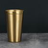 ZHOUYUEHENGSHENG 304 Edelstahl Koreanische Goldene Tasse