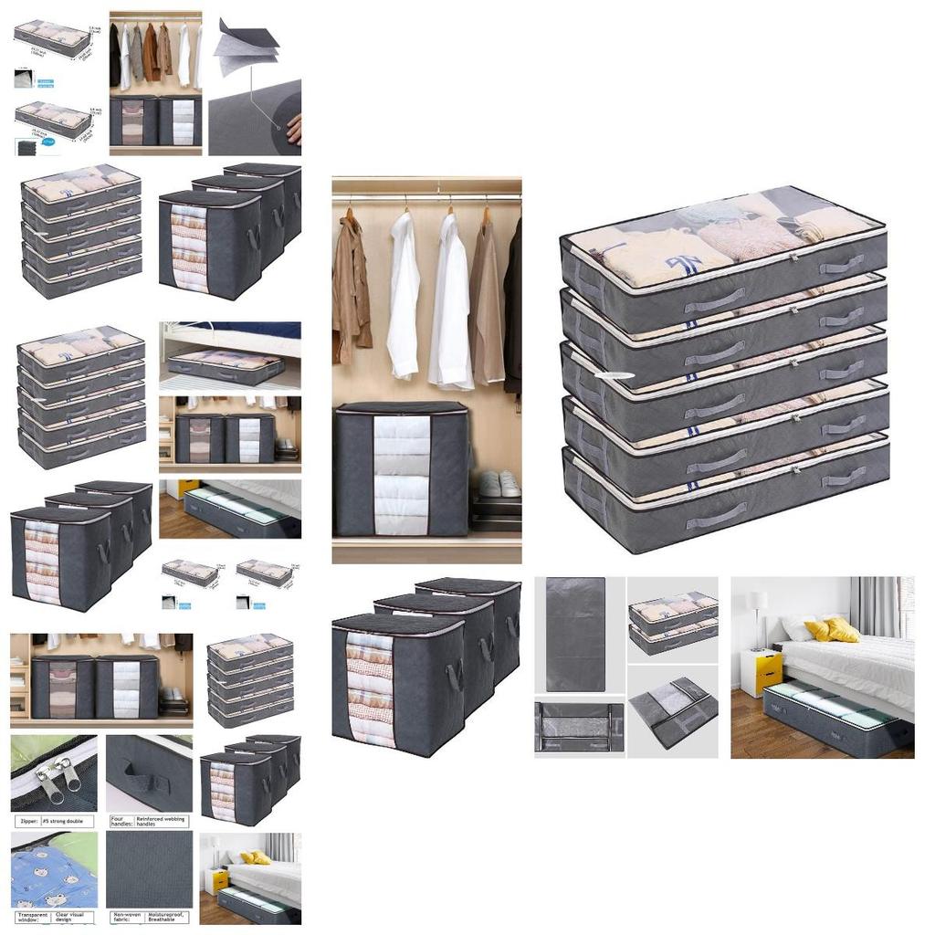 Mehrzweck Vliesstoff Nachttisch Aufbewahrungsbox für Schlafzimmer Unordnung und Kleidung