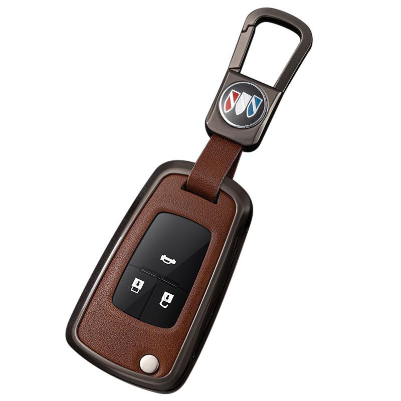 2021 Buick Excelle Key Cover: New GT Buckle Car Folding Metal Shell for Men
