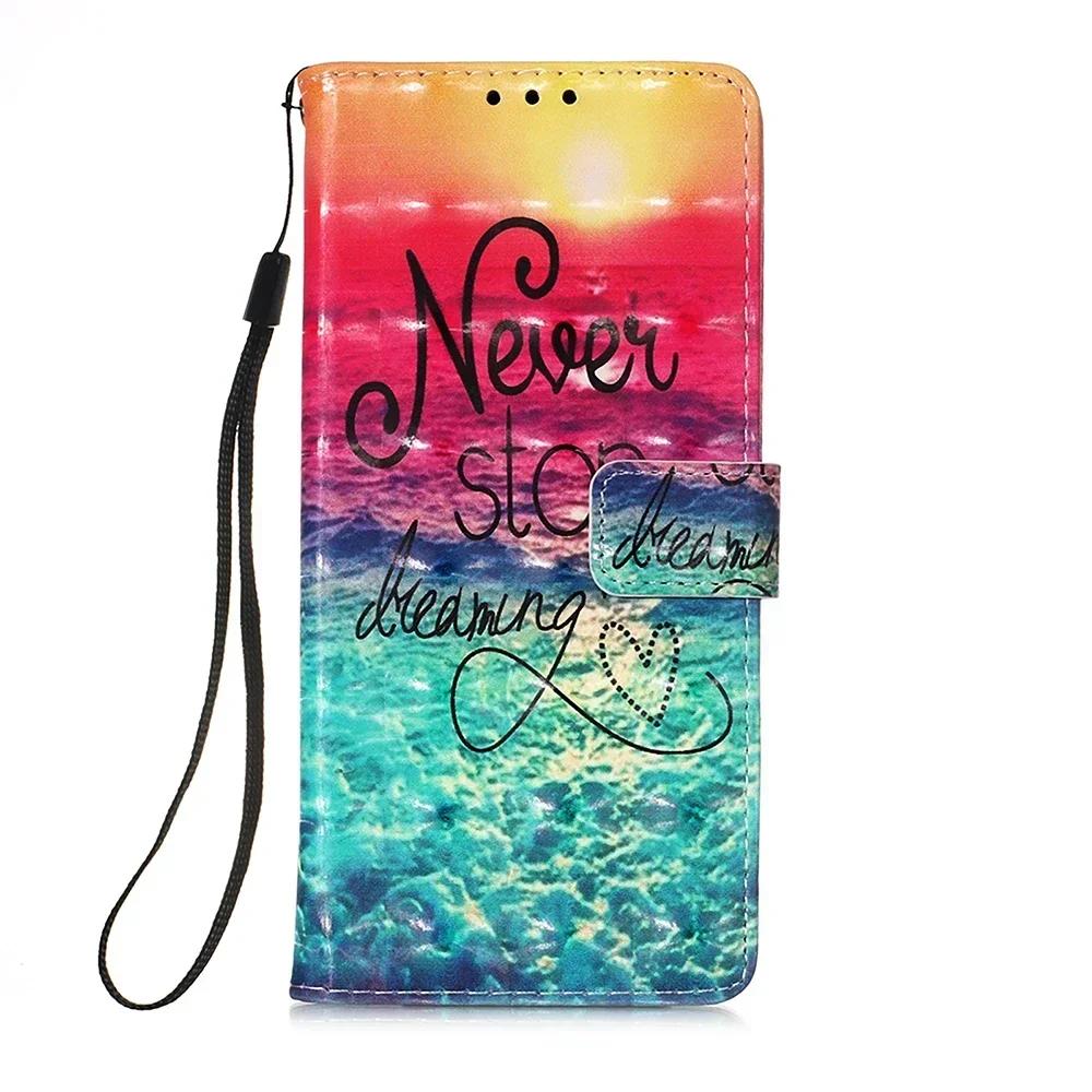 Cute Painted Leather Flip Phone Case on For vivo iQOO 15 Neo 11 Z10 Lite Z10X Z9X Z9 Turbo Z9S Pro Wallet Stand Book Cover Cards