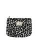 Leopard Print Travel Makeup Bag - Thick, Convenient, Handheld Toiletry Storage