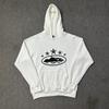 Corteiz Classic Ship Print Fleece Hoodie Casual Streetwear Men Women