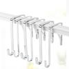 Door Hangers Hooks with Metal Organizer Hooks For Living Room Bathroom Bedroom Kitchen Hanging Clothes Towels Hats Coats Etc