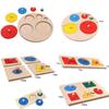 Geometric Shapes Toys For Children Early Learning Exercise Hands-on Ability Montessori Puzzle Sorting Math Educational Toys