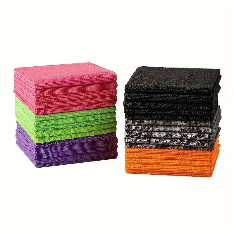 Microfiber 112pcs Towels Car Wash Drying Cloth Towel Household Cleaning Cloths Auto Detailing Polishing Cloth Home Clean Tools
