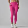 Auroth Stretch Fitness Leggings With Porckets Women Gym Yoga Pants High Waist Sports Leggings