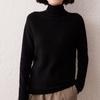 Women's Twelve-Needle Turtleneck Cashmere Sweater - Versatile Autumn/Winter High-End Base Layer