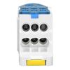 690V DIN Rail Distribution Box 125A Universal Junction Box Yellow Blue Green Power Distribution Box Power Distribution