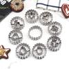 9Pcs Christmas Stainless Cookie Cutters