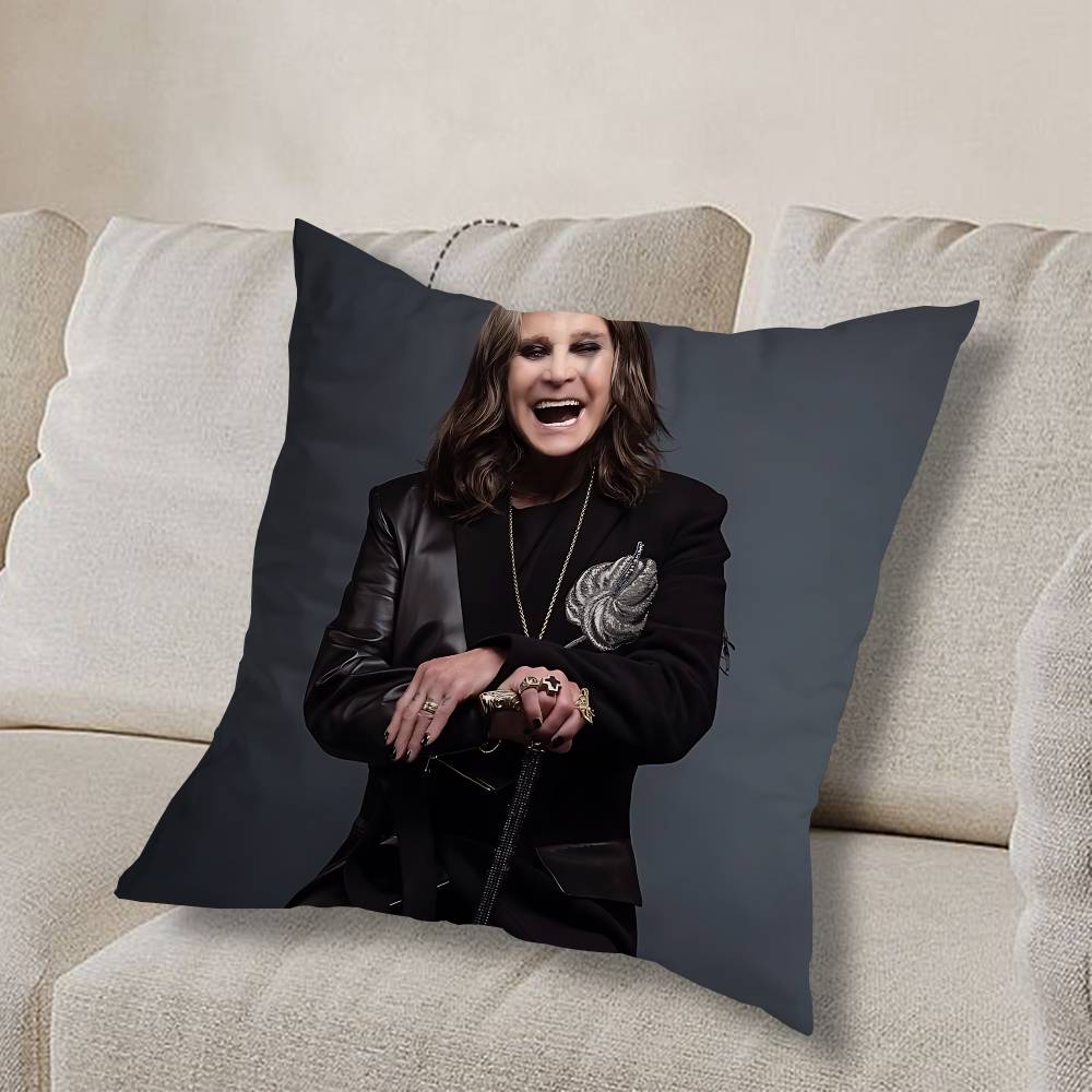 Horký kapela O-Ozzy OsbourneS Povlak na polštář Pohovka Obývací pokoj Ložnice Čelo postele Opěrka Zadní polštář Čtvercový polštář Čas na zdřímnutí