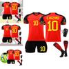 New Belgium Heimfußballtrikot Deb Bruyne 7 Und Lukaku 9 WM 2022 Trikot