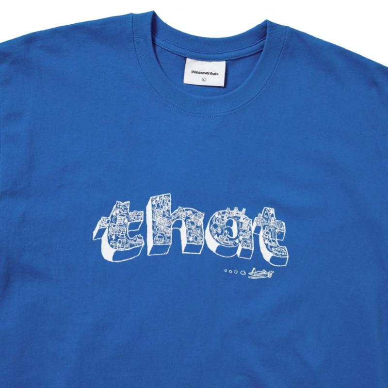 ThIs Is Never That Village Tee Blue