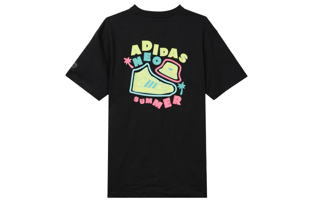 Adidas Neo T Shirt Unisex Black HS8852