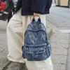 Denim Backpack Travel Lightweight Backpack