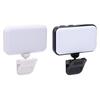 Portable LED Phone Light Adjustable Brightness Video Conference Lighting with Clip for Live Streaming Photography