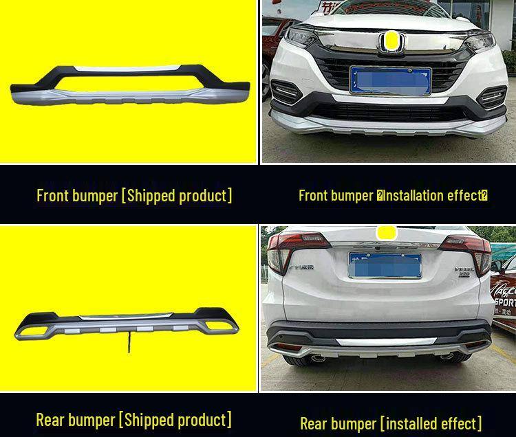 Vezel 19 Ochranné a dekorativní lišty předního a zadního nárazníku - Více zesílených stylů