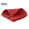Long-lasting Dish Towel Cotton Waffle Weave Kitchen Cloth Solid Color Ultra Soft Absorbent Quick Drying Cleaning Rag Hair Hat