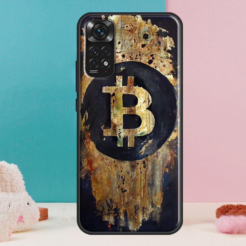 Bitcoin BTC Case For Xiaomi Redmi Note 14 12 11 9 10 13 Pro 9S 10S 11S 12S Redmi 13C 10C 12C 14C Cover