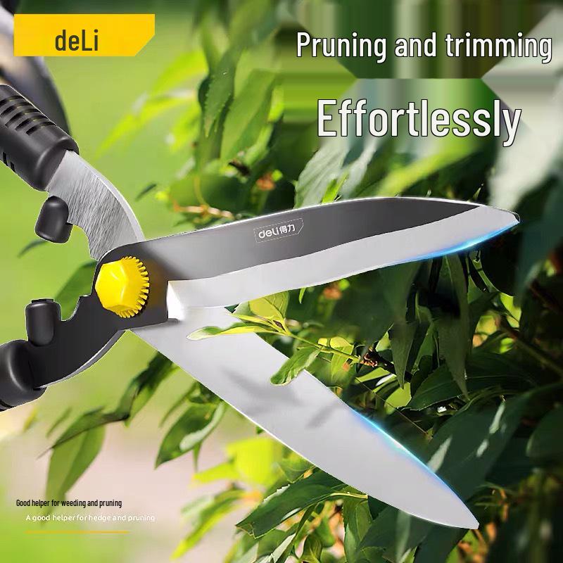 Deli Garden Pruning Shears for Flowers, Branches & Fruit Trees - Heavy-Duty, Large, Durable Tools