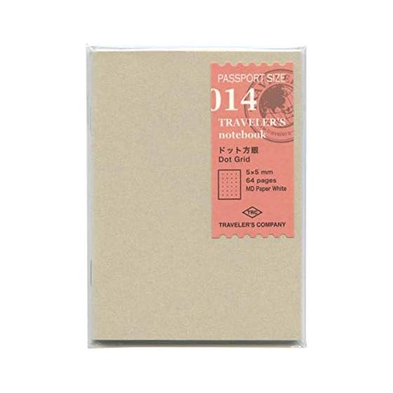 Traveler s Note Passport Size Refill [Dot Graph] 14405