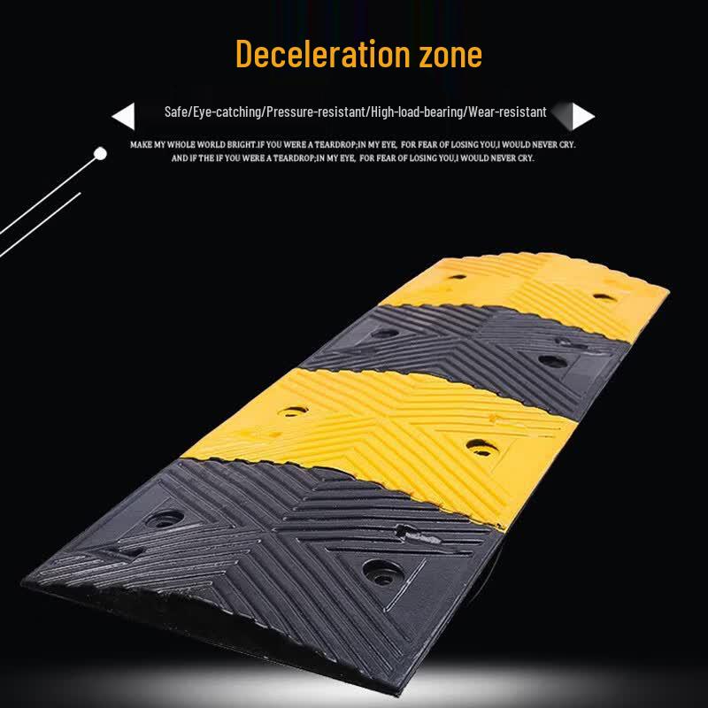 Luodeli Heavy-Duty Rubber Speed Bumps