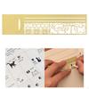 Cat Print Template Ruler for Journaling DIY Crafting Cute Multipurpose