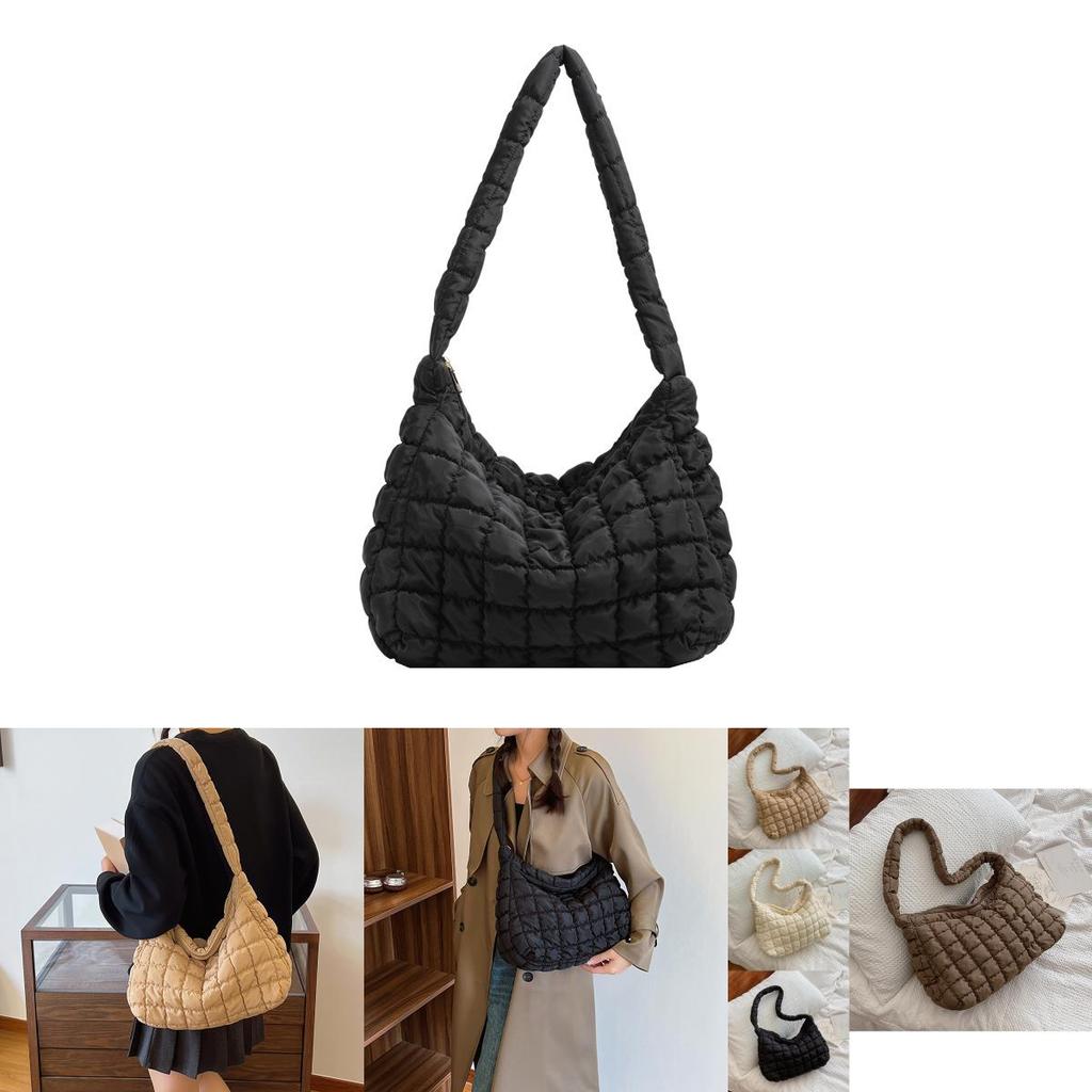 Schicke vielseitige Khaki-Tragetasche 2023 Modische lässige Umhängetasche für Damen