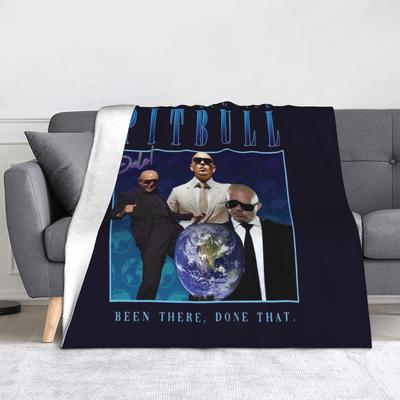 Herr. Weltweite Homage-Decke Flanell Ganzjahres- Multifunktionale Superweiche Überwurfdecken für Bettwäsche Sofa Plüsch Dünne Steppdecke