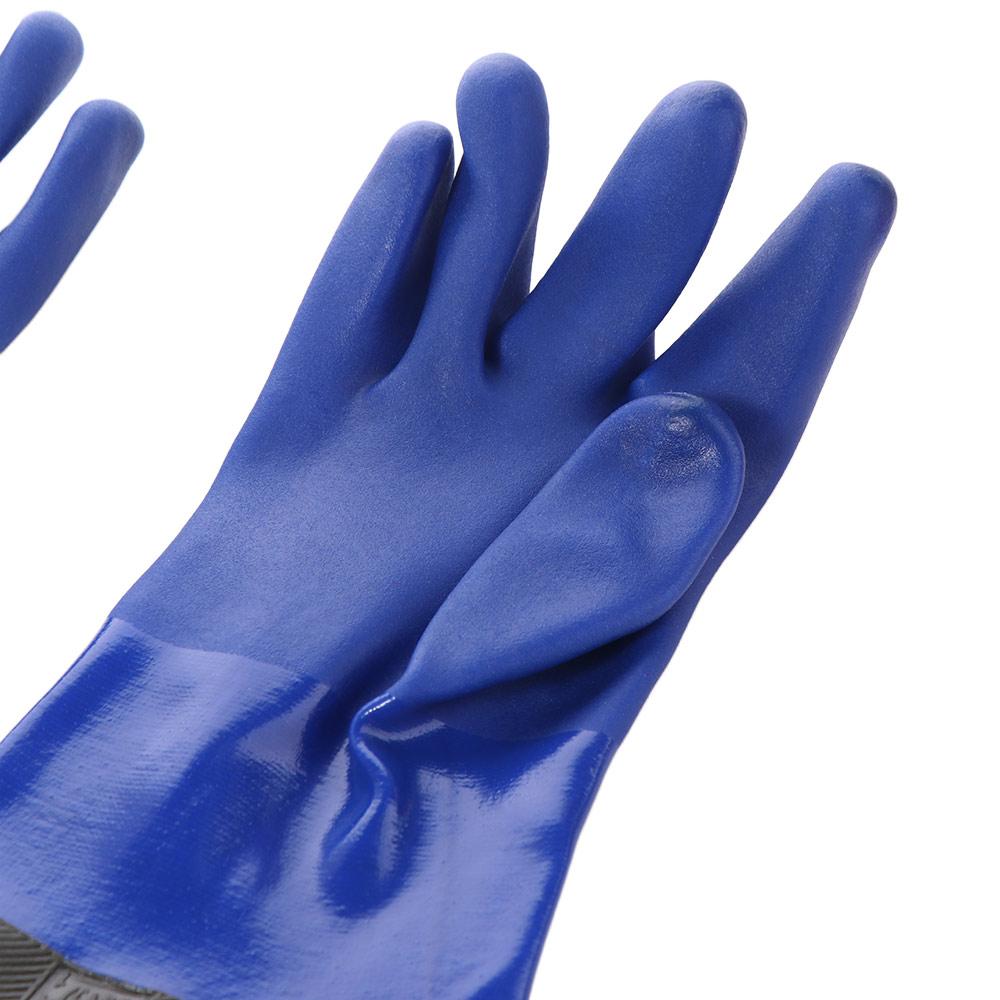1 Pair Reusable Labor Protection Waterproof Gloves Chemical Resistant Work Safe Gloves  Kitchen