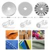 45mm Patchwork Roller Wheel Knife Cloth Cutting Knife Leather Paper Fabric Craft Fabrics Rotary Cutter DIY Sewing Accessories