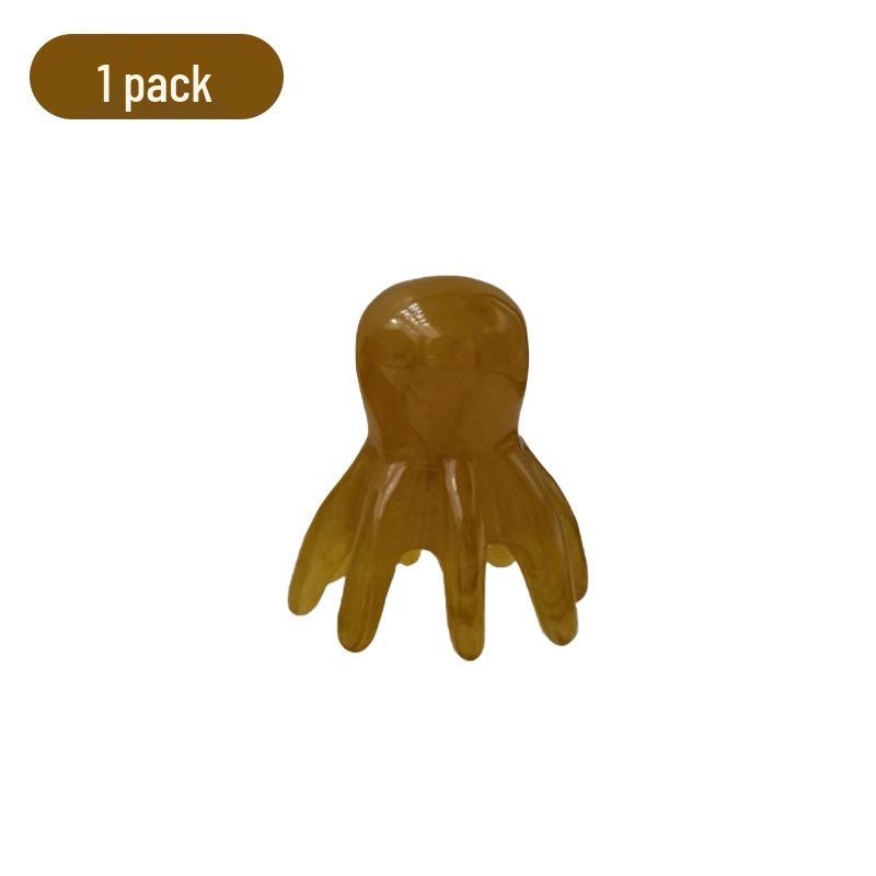 

Массажер для головы осьминог: Портативный восьмизубцовый меридианный и гуаша-гребень