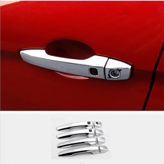 Chrome Door Handle Cover Molding Trim For Mitsubishi Outlander