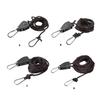Tent Guy Rope with Pulley Quick Setup Outdoor Guy Lines Reflective Camping Rope with Adjuster for Camping Hiking