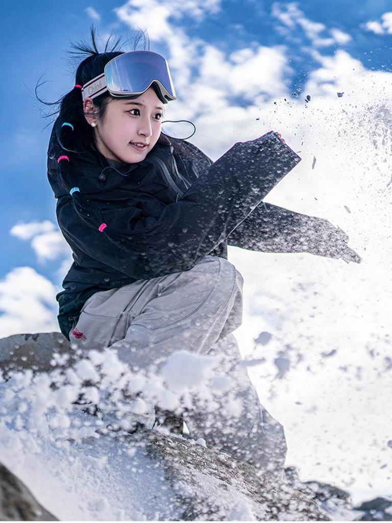 Wasserdichter Ski-Anzug Unisex 2025: Dicke Snowboardjacke mit Kälteschutz für Herren