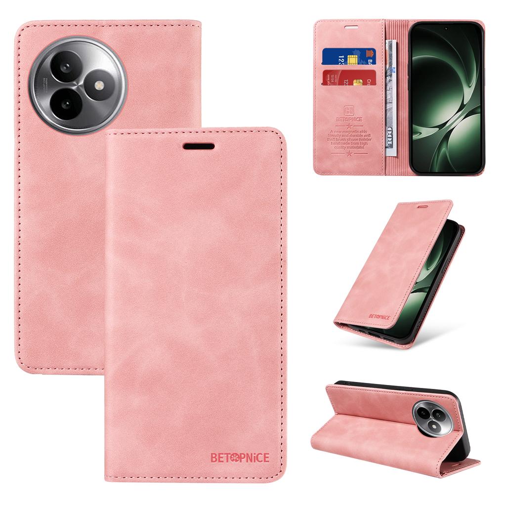 Pentru Xiaomi Redmi K80 Ultra 5G Husă BETOPNICE Închidere Magnetică Portofel cu Blocare RFID Suport Husă de Telefon din Piele