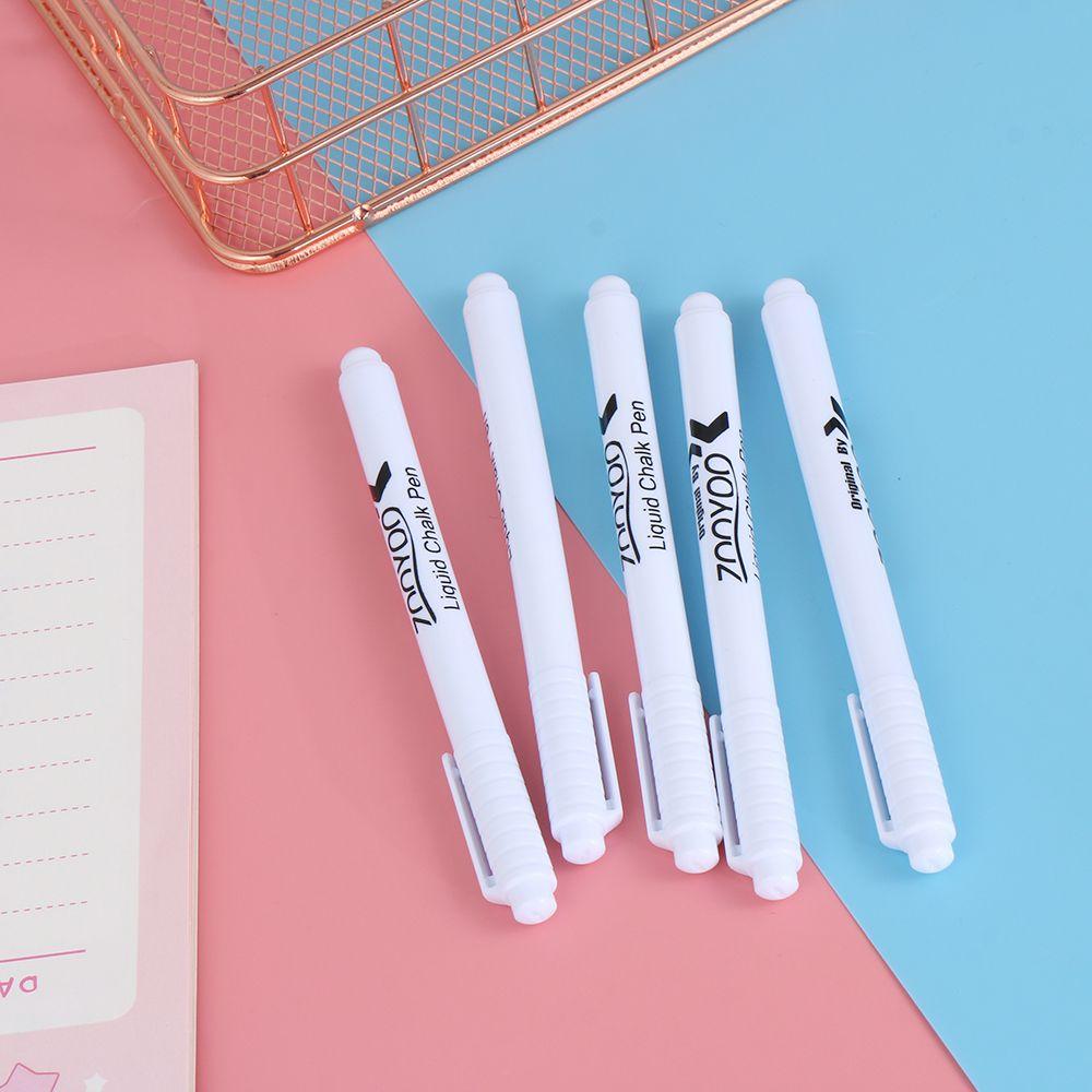 1/5/10 Pcs Drawing Windows Metal Plastics Blackboard Marker Chalkboard White Liquid Chalk Pen
