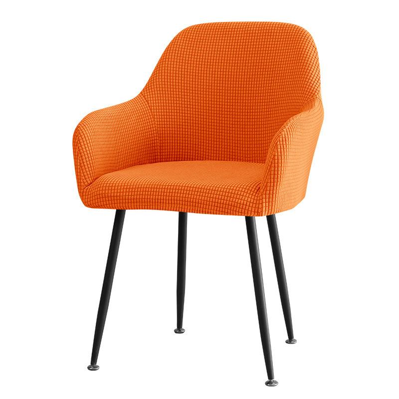 Thickened High Armrest Chair Cover Corn Grain Pattern Office Chair Cover for Home, Hotel, Banquet Dining Chairs