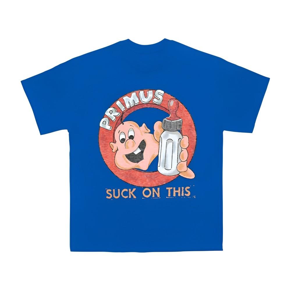 Authentic Primus Suck On This T-Shirt S-2XL NEW Unisex T-Shirt XXXL